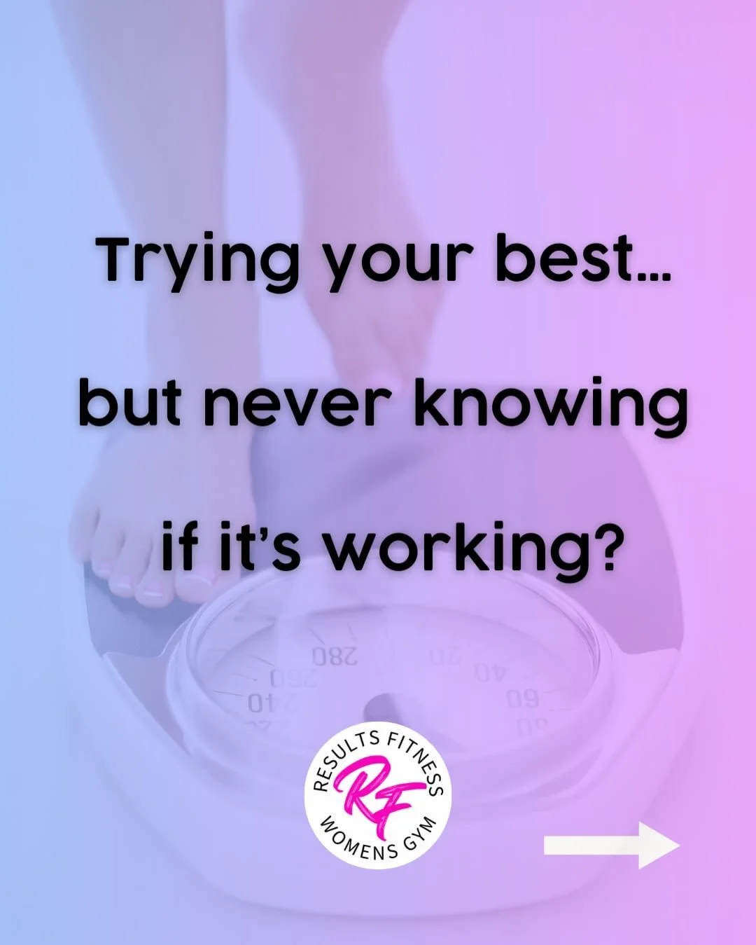 Trying your best&hellip; but not sure if it&rsquo;s actually working?

You rely on:
&bull; how your clothes feel
&bull; the scale
&bull; your mood that day

And it leaves you second-guessing everything.

That uncertainty leads to overthinking, stop-s