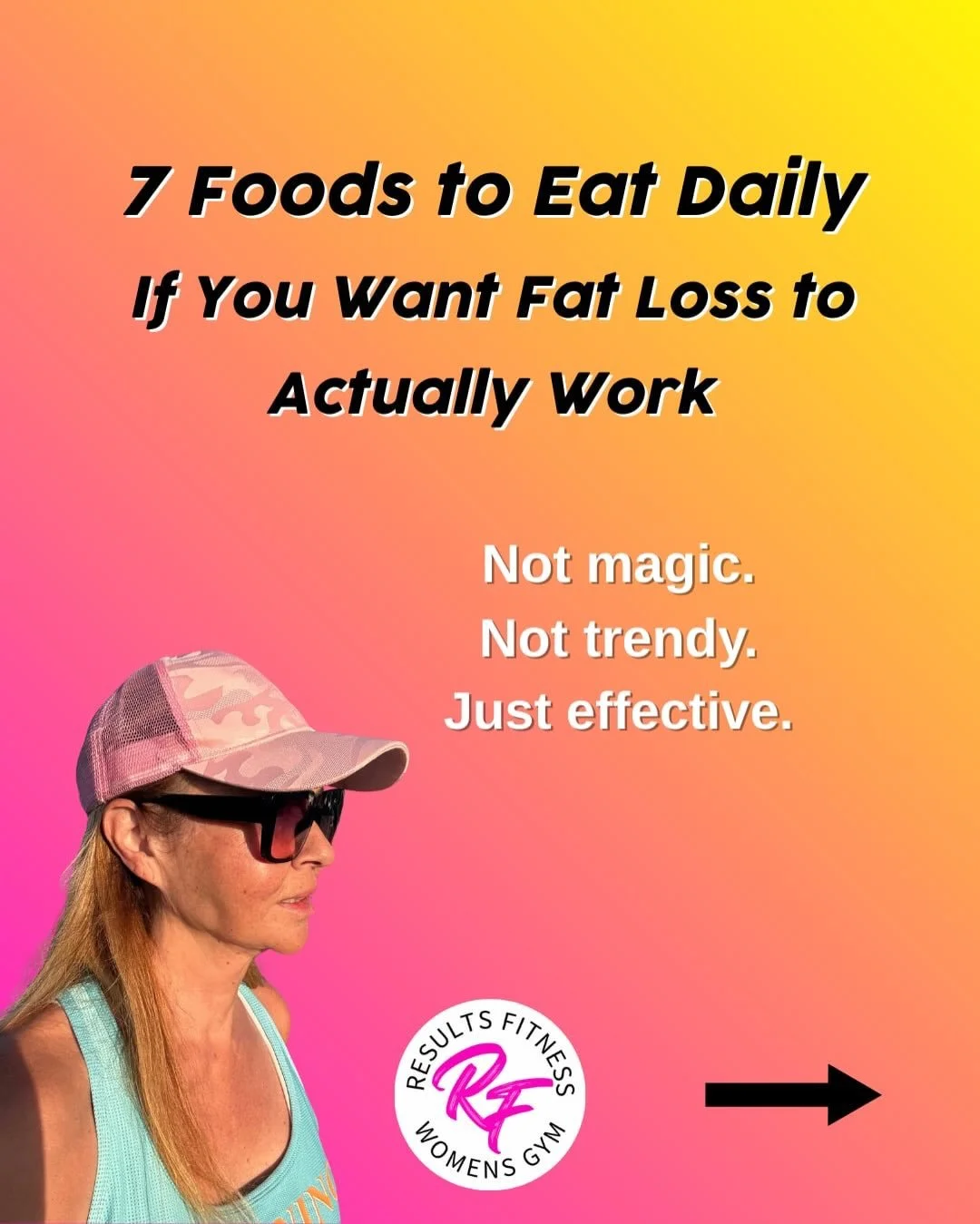 Fat loss doesn&rsquo;t come from doing extreme things for a short time&hellip;
It comes from doing the right basics consistently.

Not trendy foods.
Not cutting everything out.
Not starting over every Monday.

Just simple habits repeated daily:
✔️ Pr