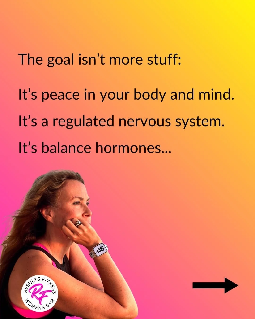 There comes a moment when you realise something important&hellip;

Health isn&rsquo;t the extra thing you&rsquo;ll get to once life slows down.
It&rsquo;s the thing that allows you to live your life fully in the first place.

So many women spend year