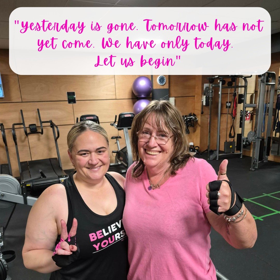 Yesterday is gone. Tomorrow isn&rsquo;t promised. We have only today. So let&rsquo;s begin. 🔥

Not next week. Not when life gets easier. Not when you feel &ldquo;ready.&rdquo;
Today is where the change happens.

Every strong woman you admire started