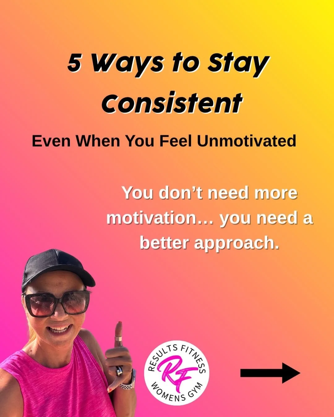 You don&rsquo;t need more motivation.
You need a plan for the days you can&rsquo;t be bothered.

Show up anyway.
Lower the bar.
Do something small.

Because consistency isn&rsquo;t built on perfect days&hellip;
it&rsquo;s built on the ones you nearly