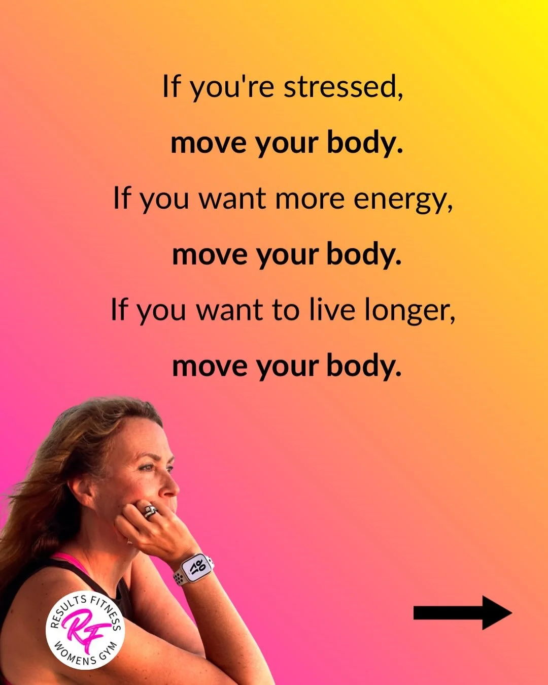 You don&rsquo;t need to have it all figured out to start.

You don&rsquo;t need more time.
More motivation.
Or the &ldquo;perfect plan.&rdquo;

You just need to move.

Move your body.
Shift your energy.
Clear your mind.

Because every time you choose