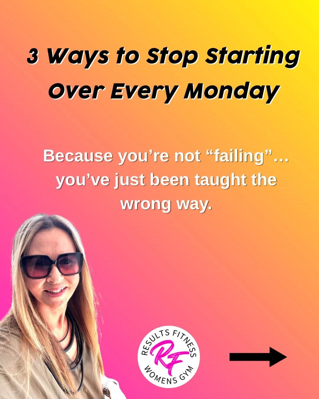 If you&rsquo;re constantly &ldquo;starting again&rdquo;&hellip;
it&rsquo;s not because you lack discipline.

It&rsquo;s because you&rsquo;ve been trying to do it perfectly.

And life doesn&rsquo;t work like that.

Busy days happen.
Low energy happens