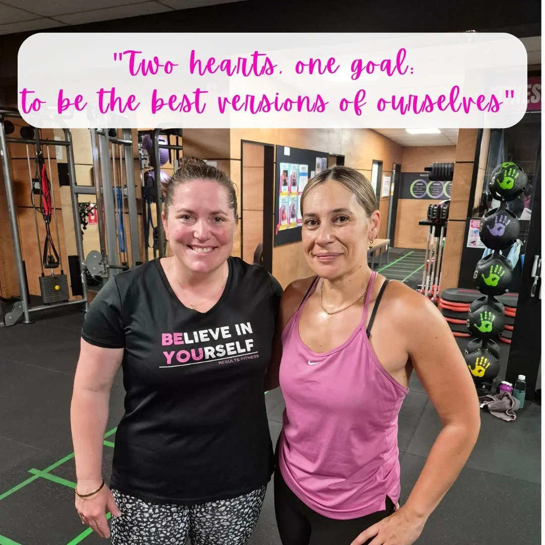 Two hearts, one goal: to be the best versions of ourselves. ❤️&zwj;🔥

There&rsquo;s something powerful about showing up together. Pushing through the tough reps, supporting each other on the hard days, and celebrating every small win along the way. 