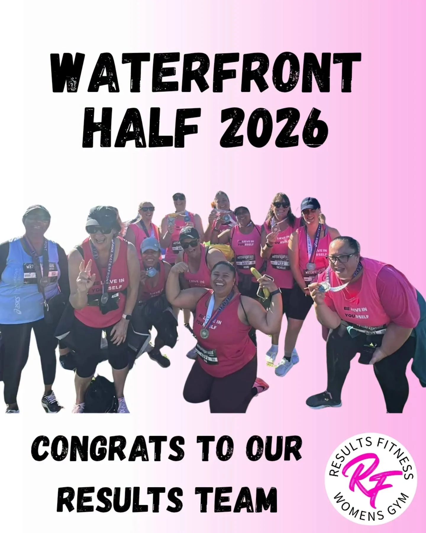 There&rsquo;s something powerful about women coming together as a TEAM and doing something that challenges them. This weekend a group of our RESULTS members took on the WATERFRONT HALF.....for some, it was their very FIRST event💯🎊
It wasn&rsquo;t j