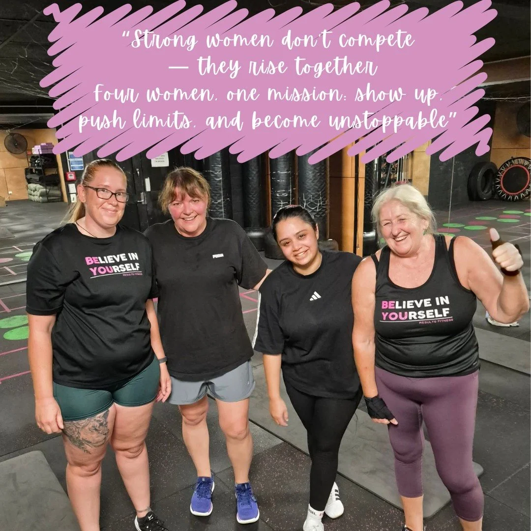 Strong women don&rsquo;t compete &mdash; they rise together 💪✨ Four women, one mission: show up, push limits, and become unstoppable 🔥

In every rep, every drop of sweat, and every moment they choose to keep going when it gets tough, they are build