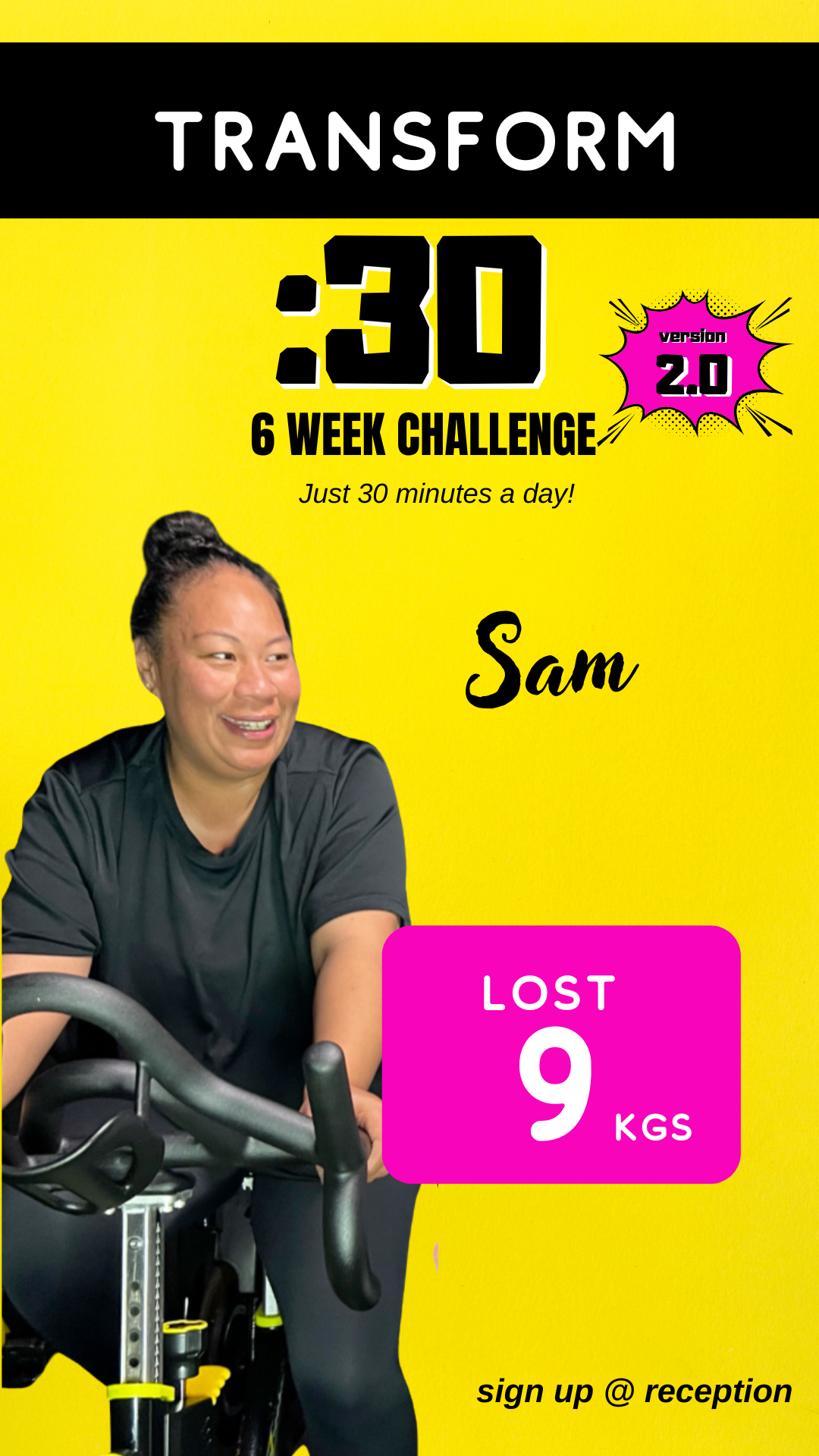 Trans 30 TRANSFORM 30 — RESULTS FITNESS