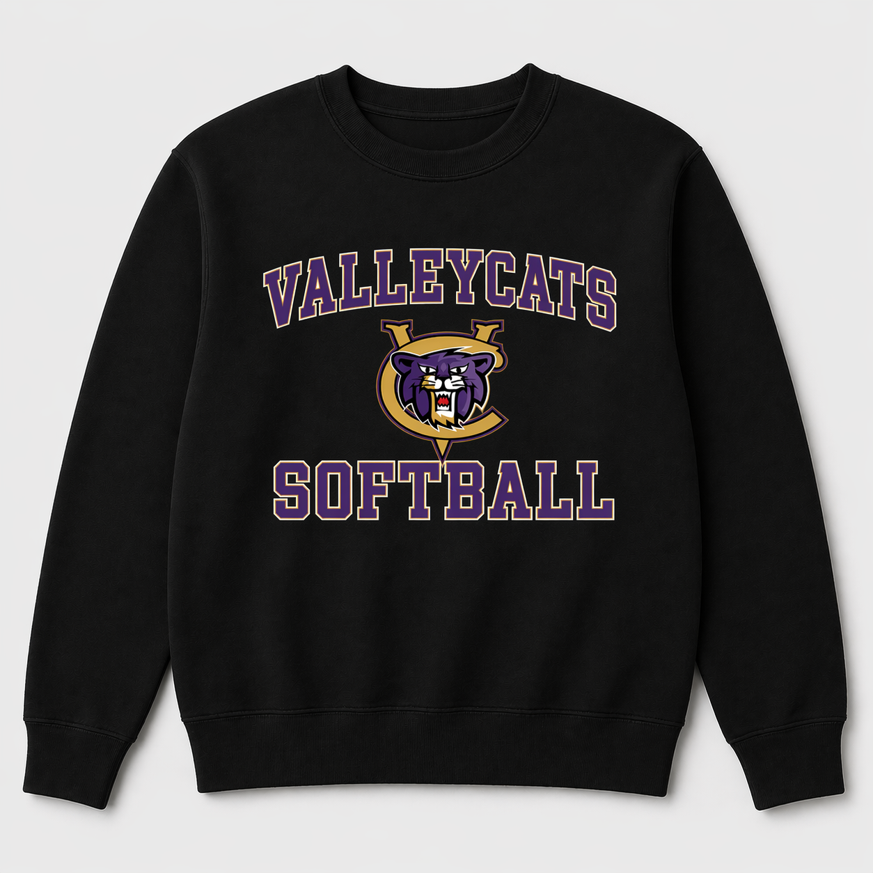 Valley Cats Crew Sweatshirt 3