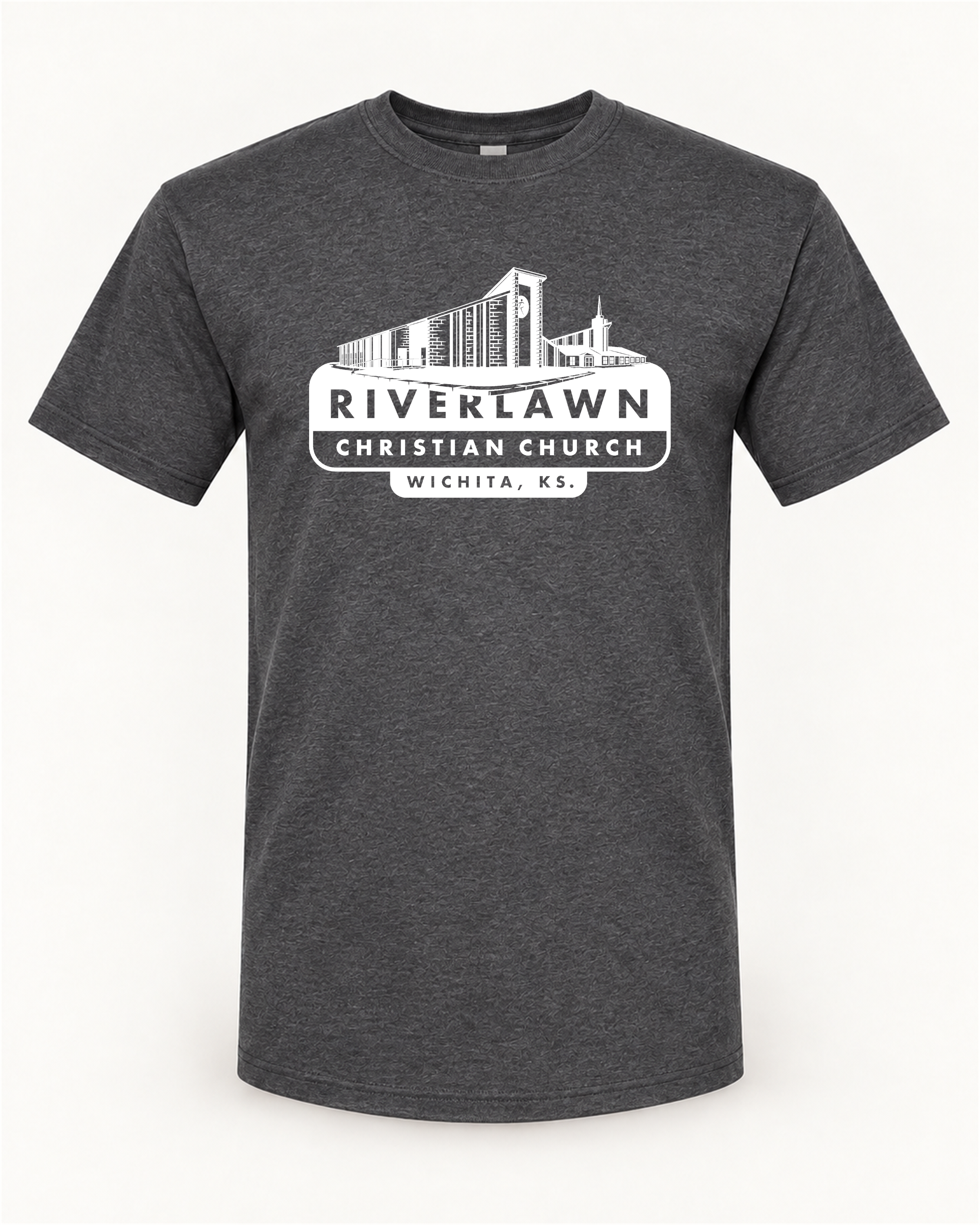 Riverlawn Soft-Style T-shirt building