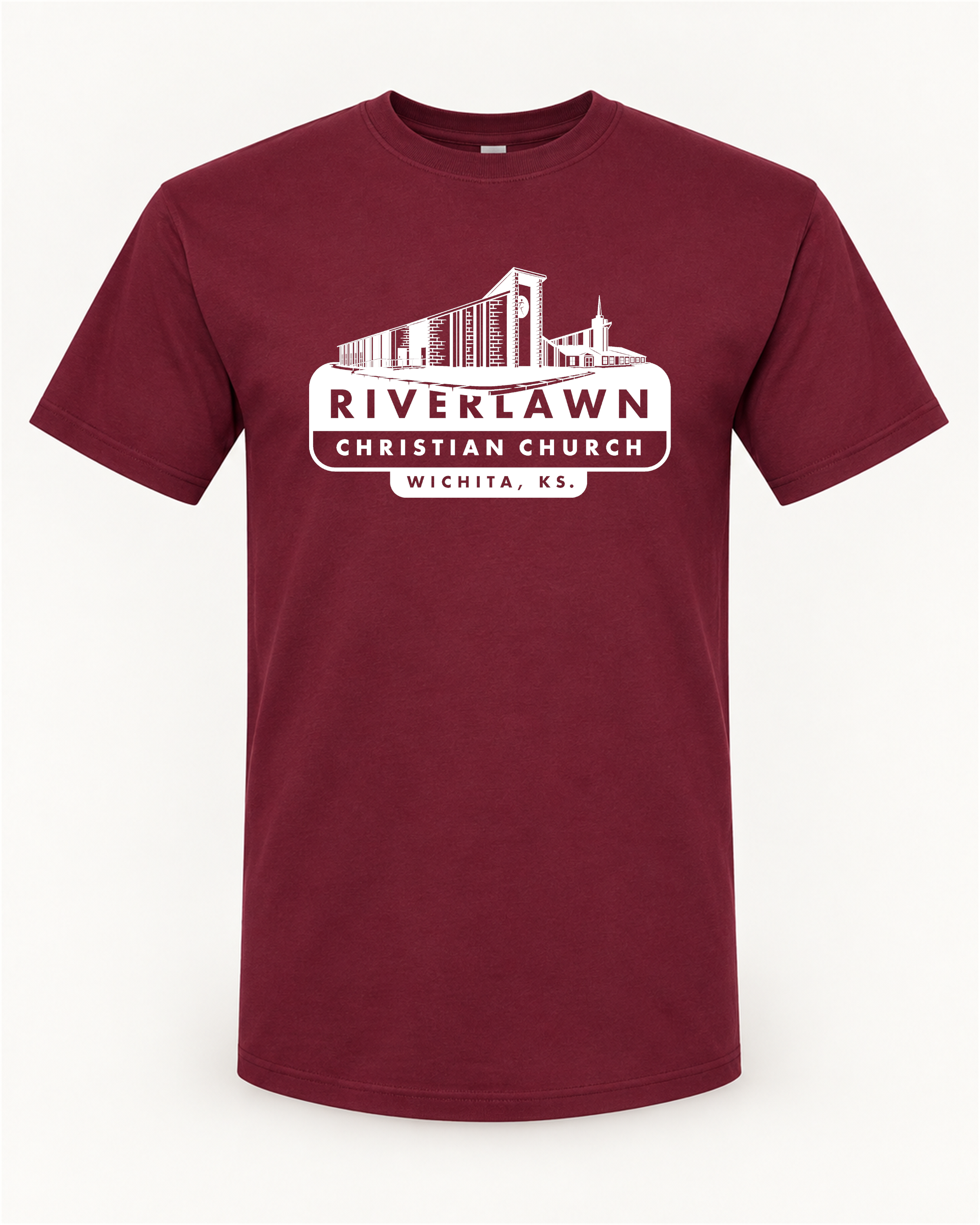 riverlawn-tshirt-burgundy-building-300dpi.png