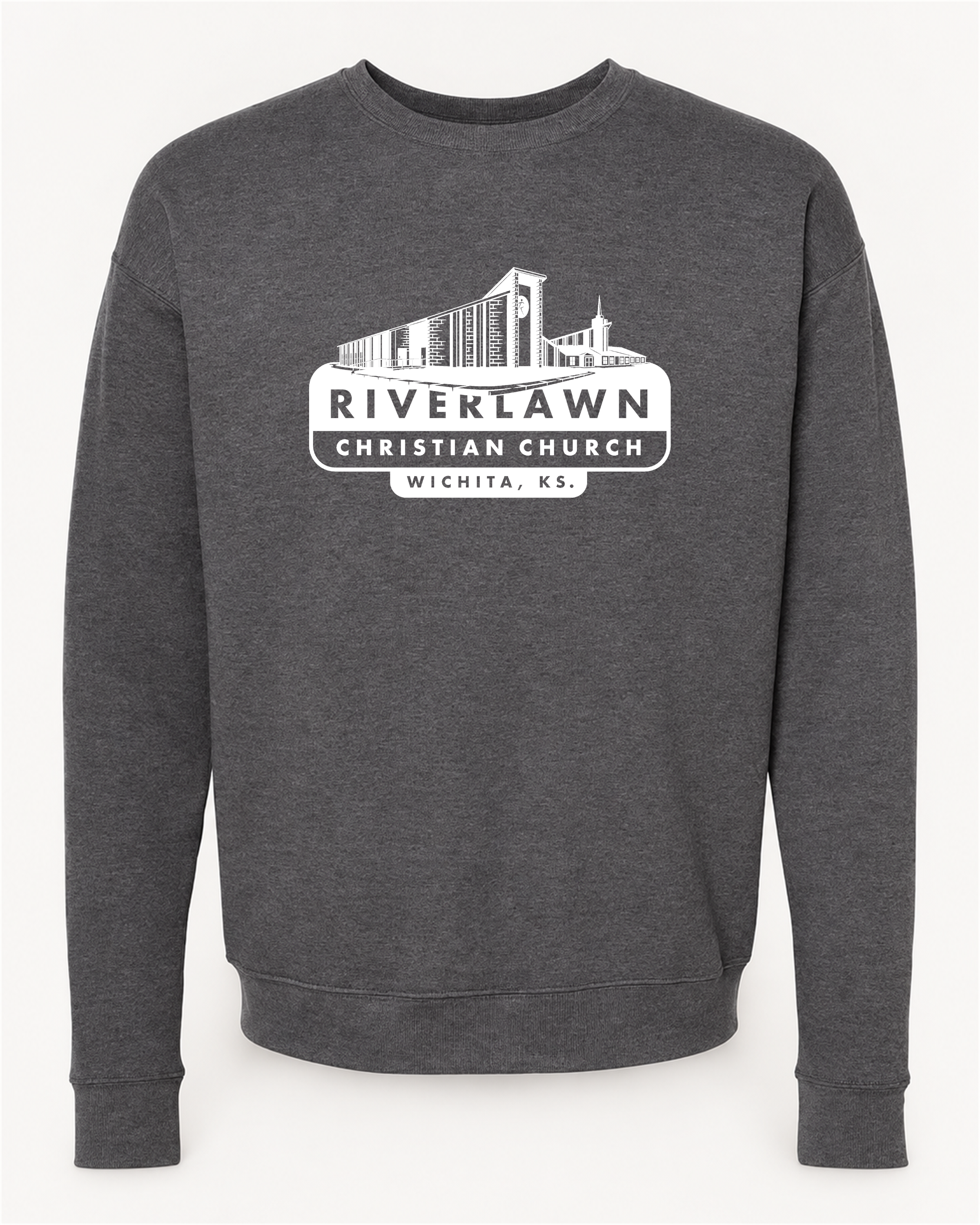 Riverlawn Crew Sweatshirt building