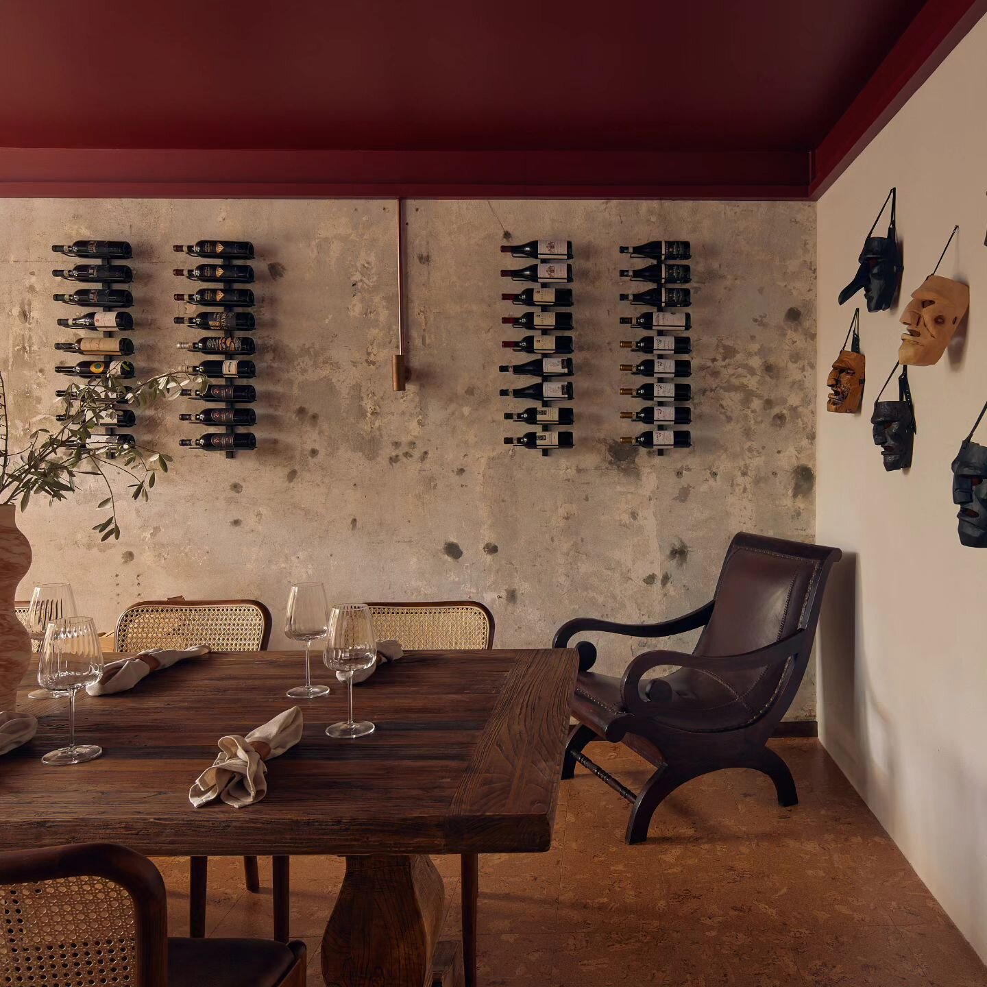 Check out our private room Cantina. 

When you feel like you want your own space surrounded by wines and Sardinian masks.

For up to 16 guests is the perfect space for your next special gathering.

Email events@pilloni.com.au for more information and