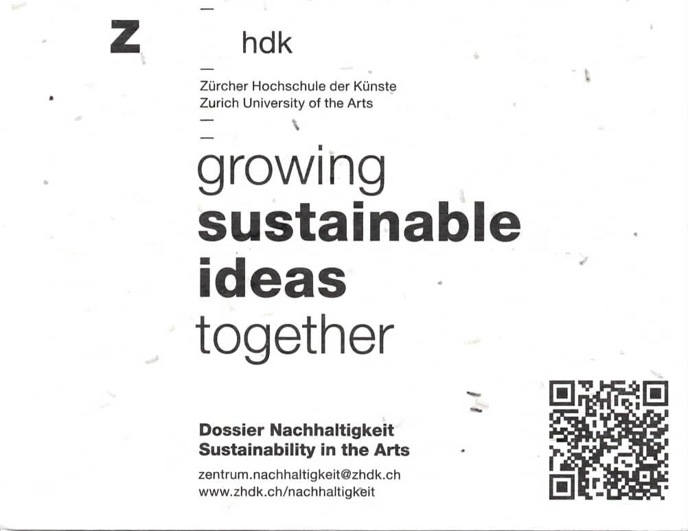 Frontseite Saatgut-Flyer