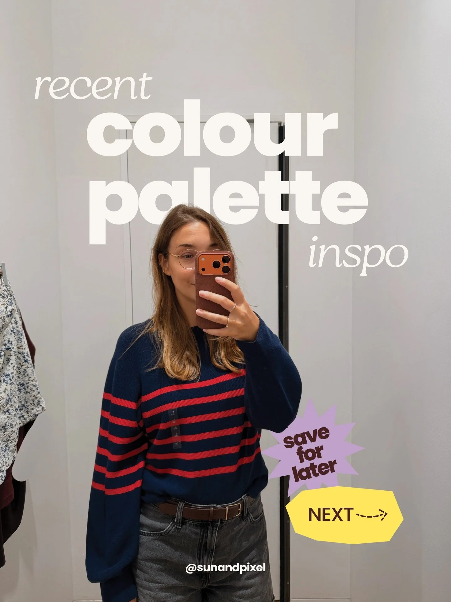 The perk of getting outside is finding pretty colour palettes all around 🌈

Let me know your favourite one in the comments! 
(color inspiration, brand design, design inspo, color palettes, graphic design)