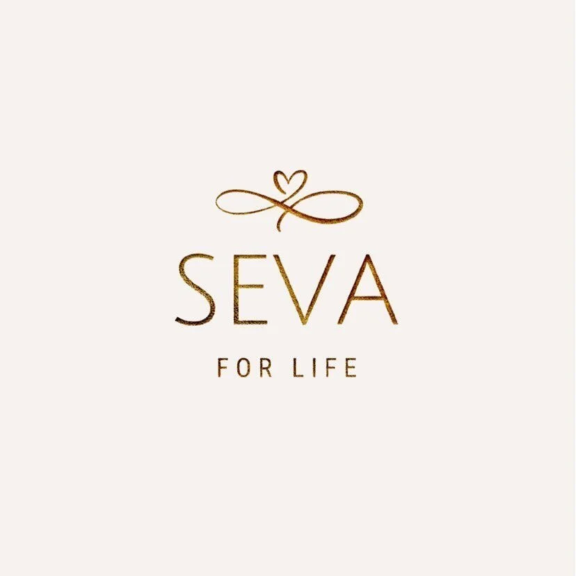Seva means selfless service. 
We offer yoga and meditation to guide you on your path. 📿 Our new logo reflects the infinite love of the universe.

We can&rsquo;t wait to connect with you and introduce ourselves and find out how we can be of service i