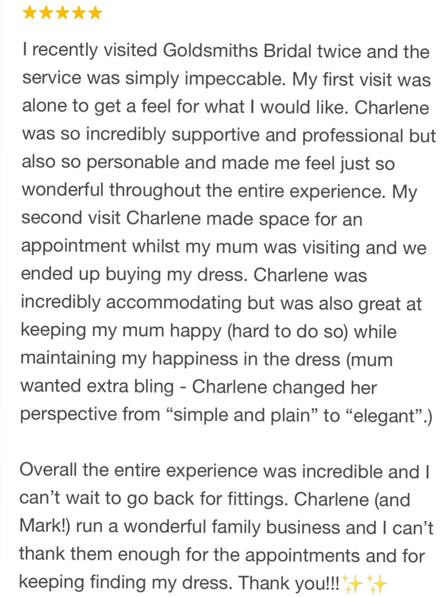 Wow what a wonderful review thank you so much for trusting in me for your special experience.. looking forward to seeing you soon