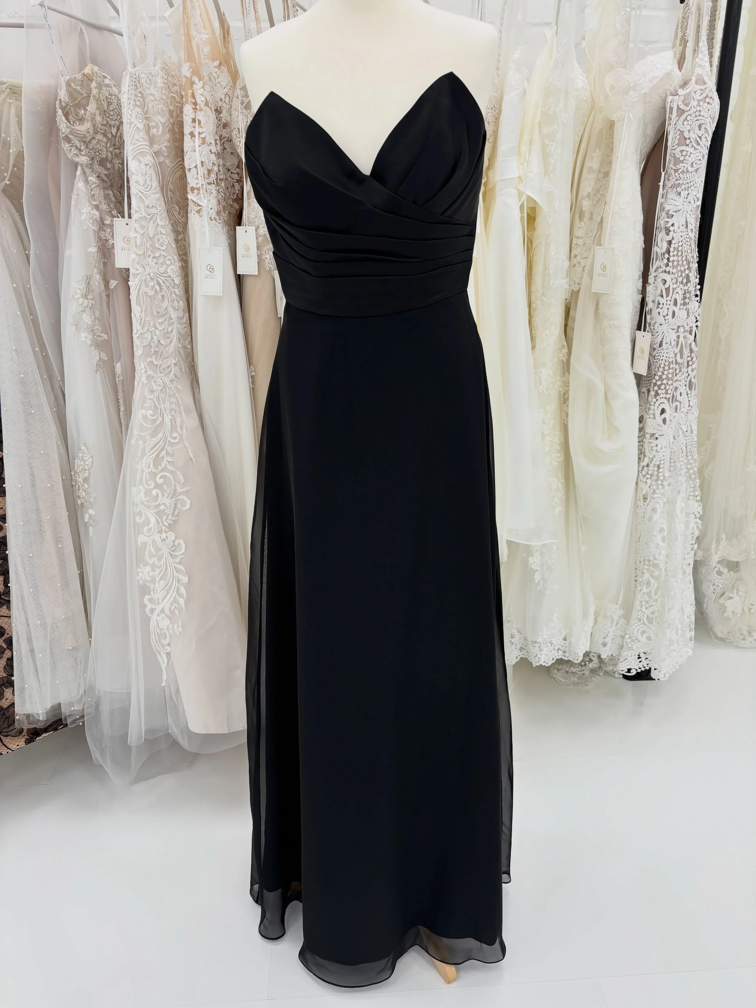 Bridesmaids dresses in black love love love