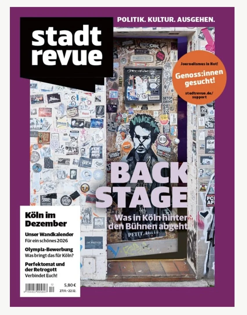 Backstage - was in Köln hinter den Bühnen abgeht