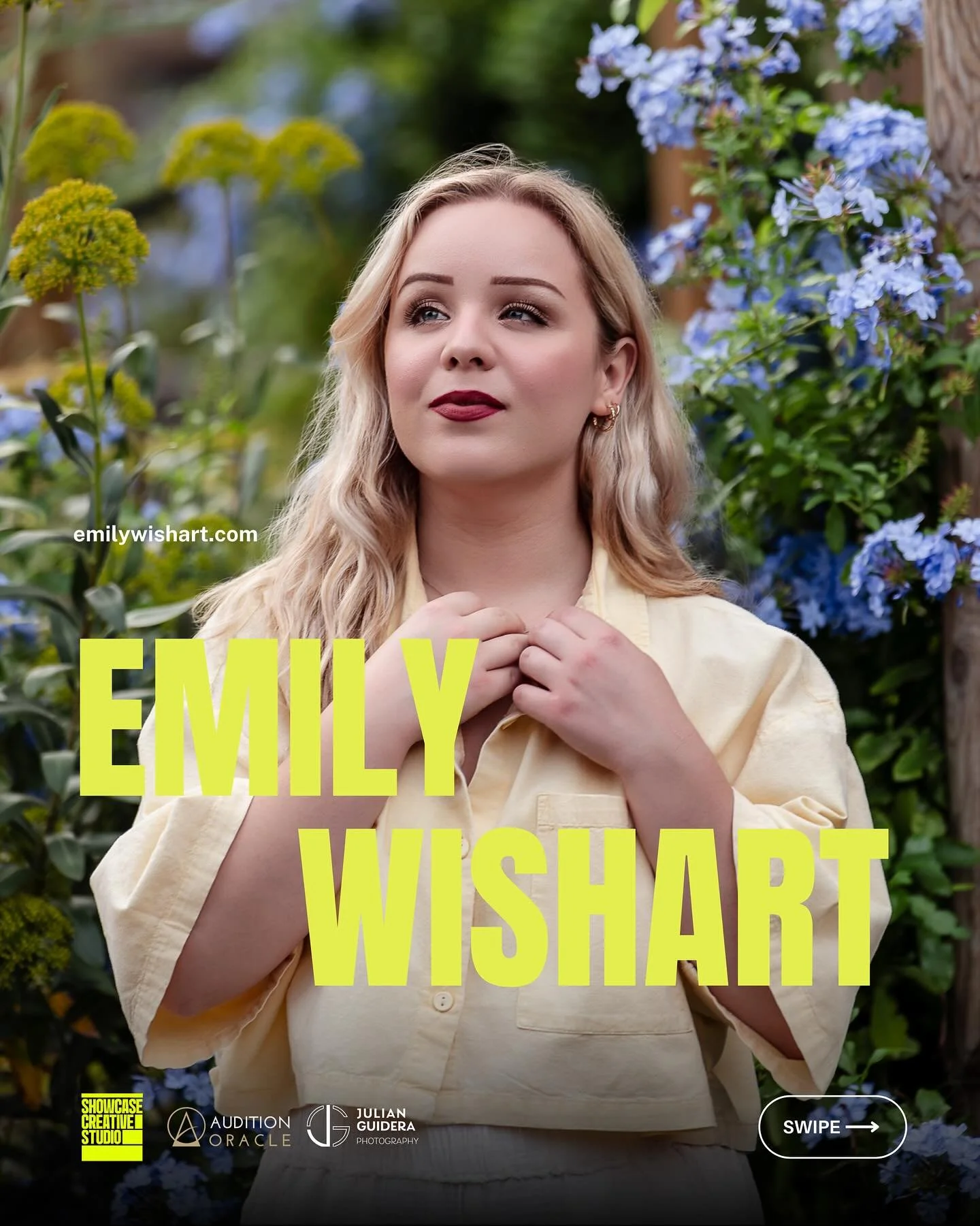 🏴󠁧󠁢󠁳󠁣󠁴󠁿 @emilywishart_music everybody! We are so proud to launch our first @auditionoracle website award in collaboration with our wonderful friend &amp; photographer @julianguideraphotography - the vision went above and beyond! Congratulation