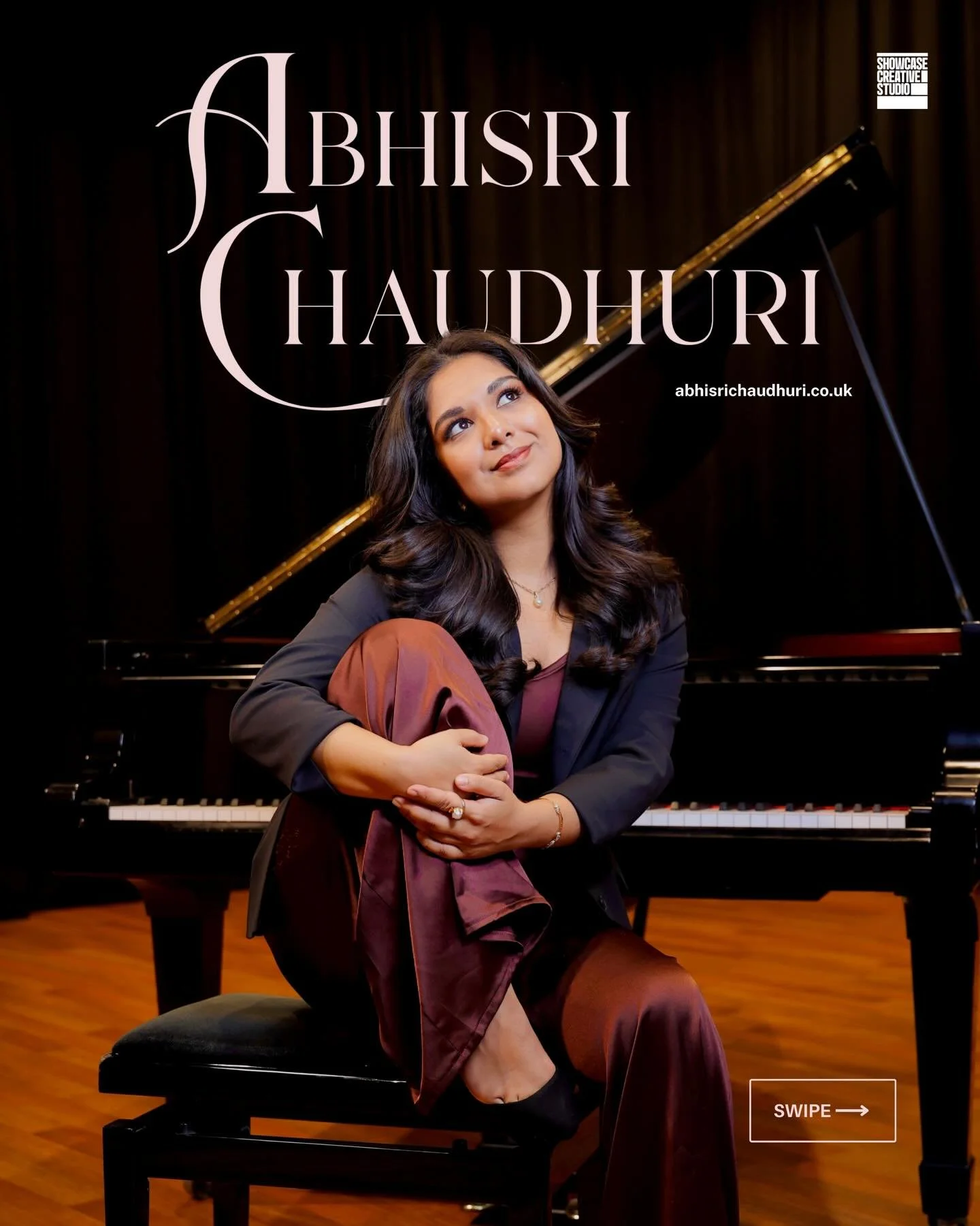 🥂 @abhisrichaudhuri everybody! Thank you for your truly sparkly energy creating this vision together Abhisri! It has been SO much fun! 🎀

🔗 www.abhisrichaudhuri.co.uk

Abhisri Chaudhuri is a Scottish-Bengali, award-winning musician whose work span