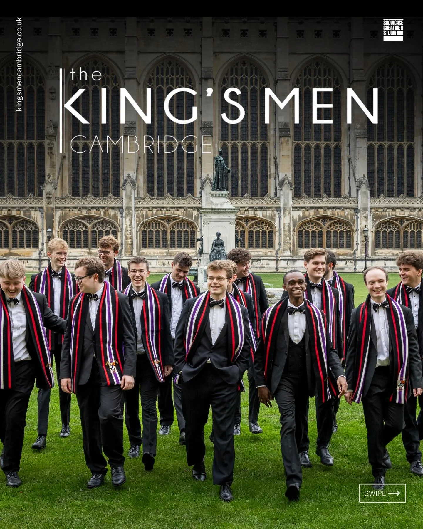 A very Merry Christmas from The King&rsquo;s Men and their sparkly new Showcase website! 🪄🤩🎄 It has been so much fun to work together and to get this off the ground! 

Meet the 25/26 members, learn about their story, charity and outreach work, and
