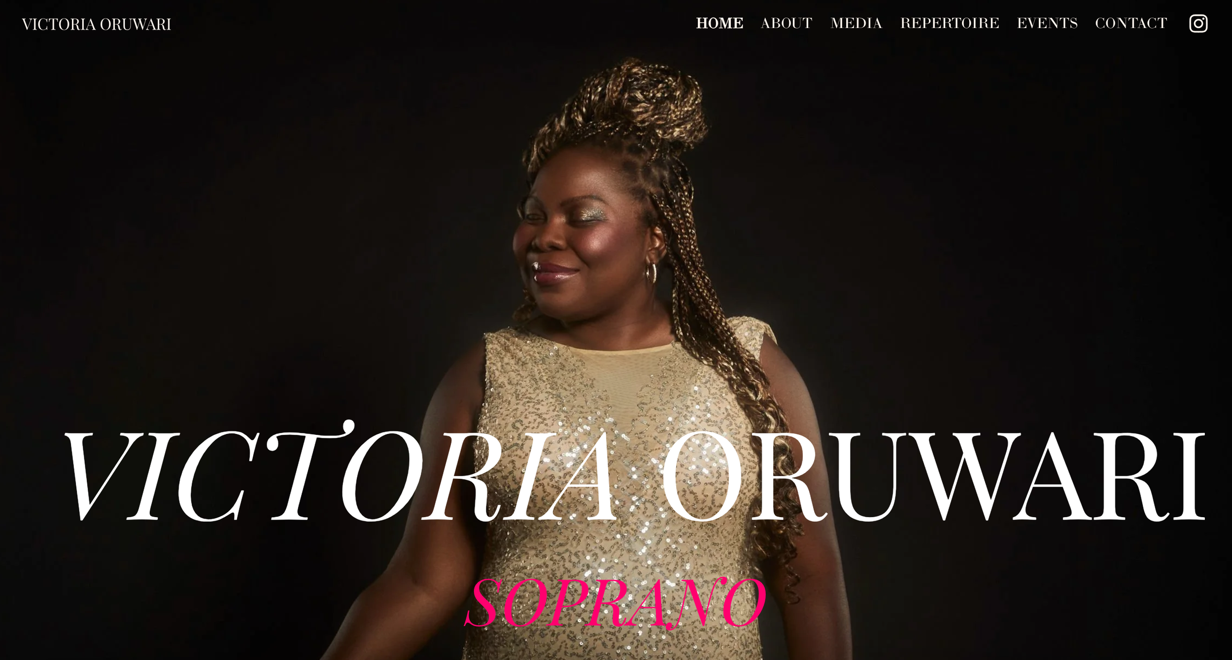 VICTORIA ORUWARI  SINGER 