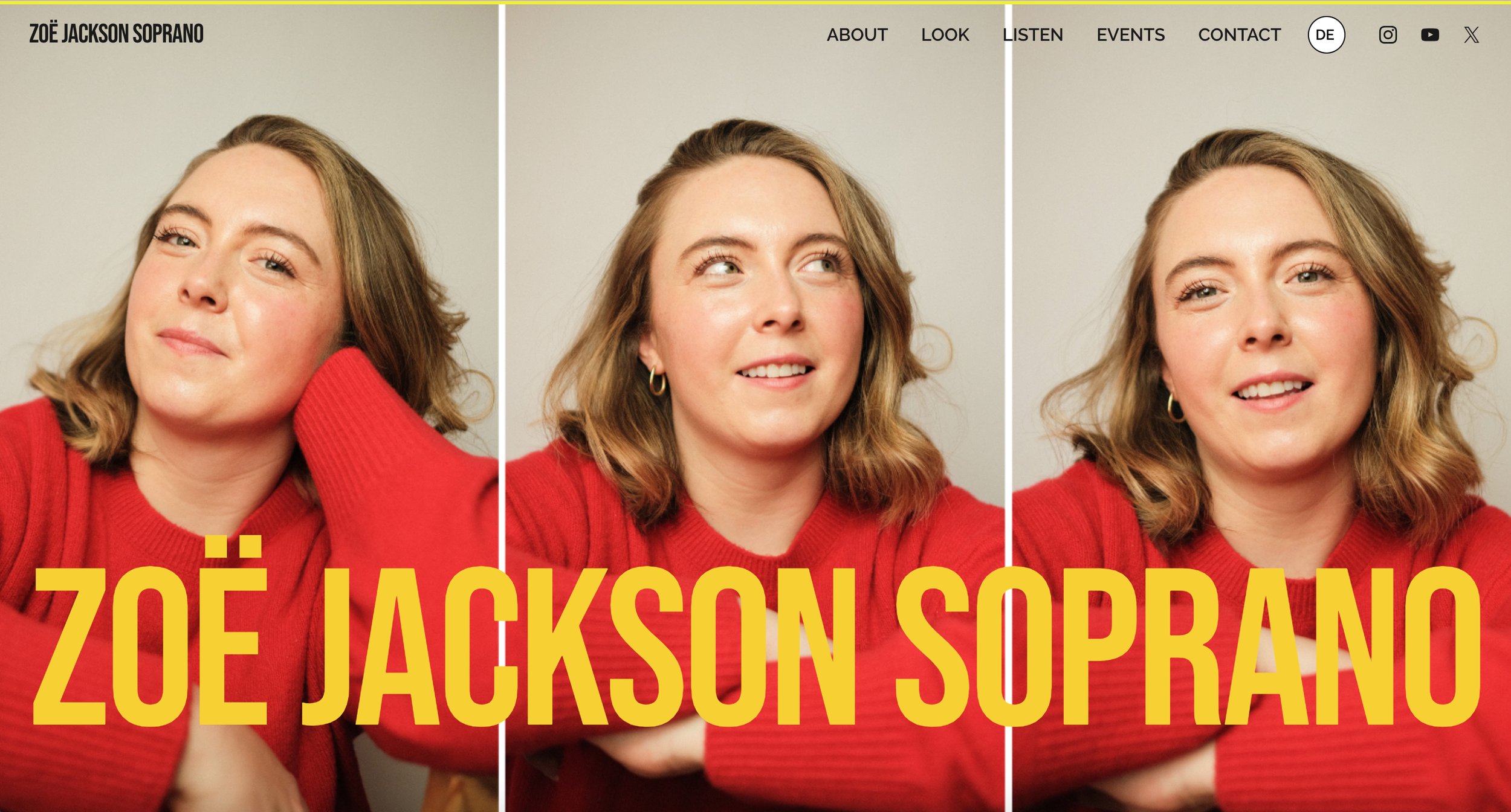 ZOË JACKSON  SINGER 