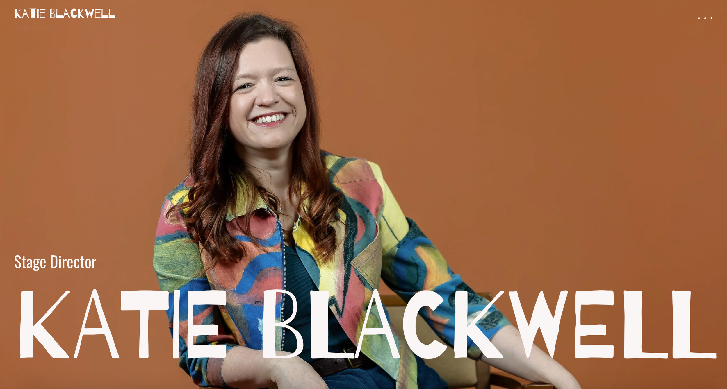 KATIE BLACKWELL 🇬🇧  DIRECTOR 