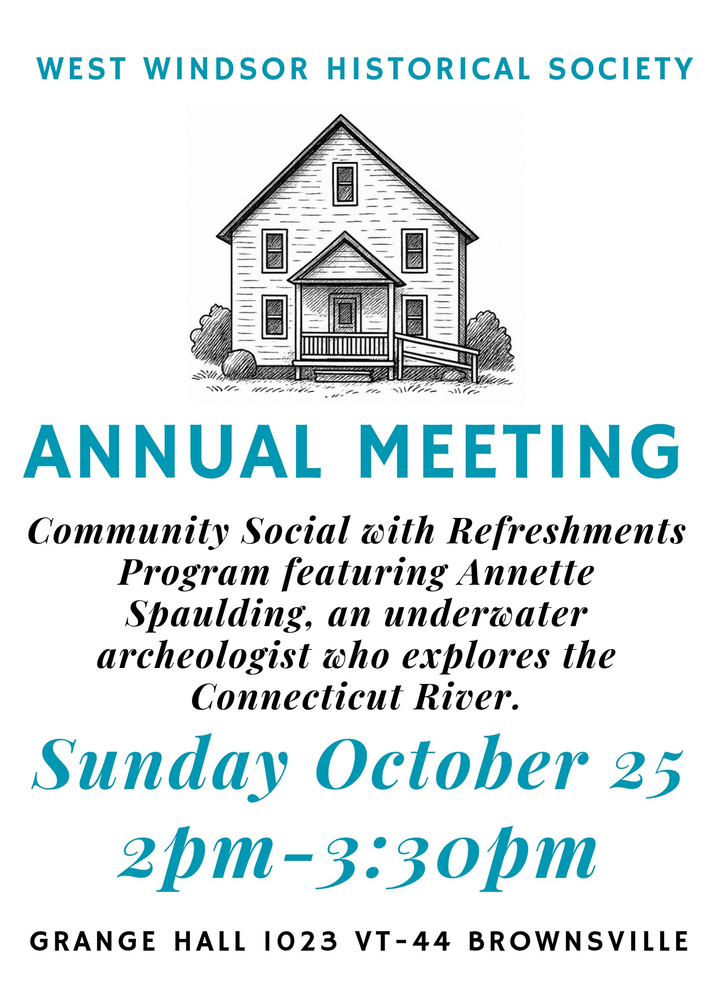 WWHS Annual Meeting and Community Program