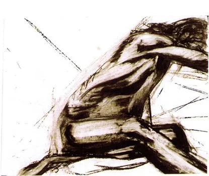 figure / charcoal