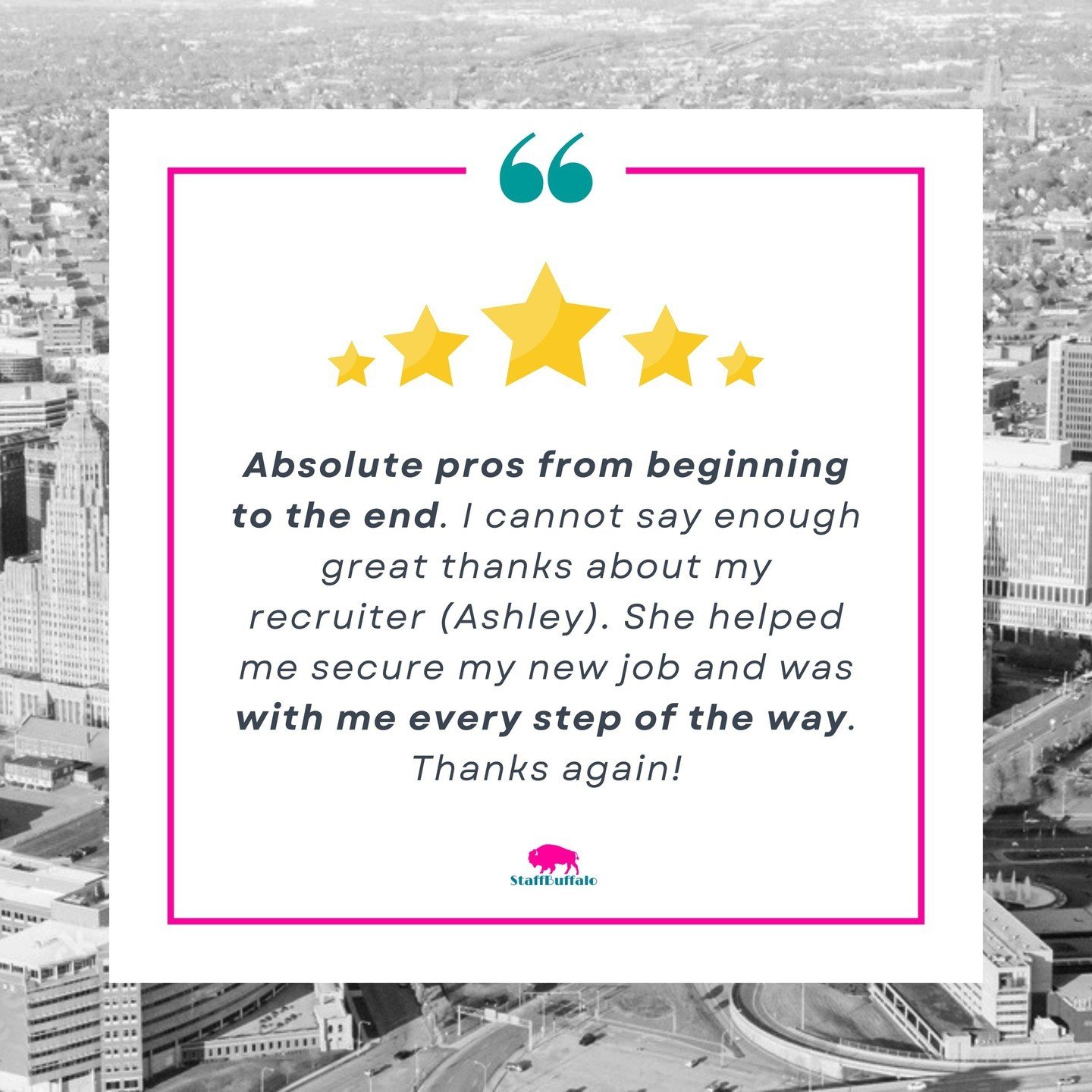 We're so proud of @ashleyn9583's dedication and the impact she's making on job seekers. We understand how overwhelming the process can be, which is why we're here every step of the way. 

Looking for a job? Take a look at our job seeker services to l