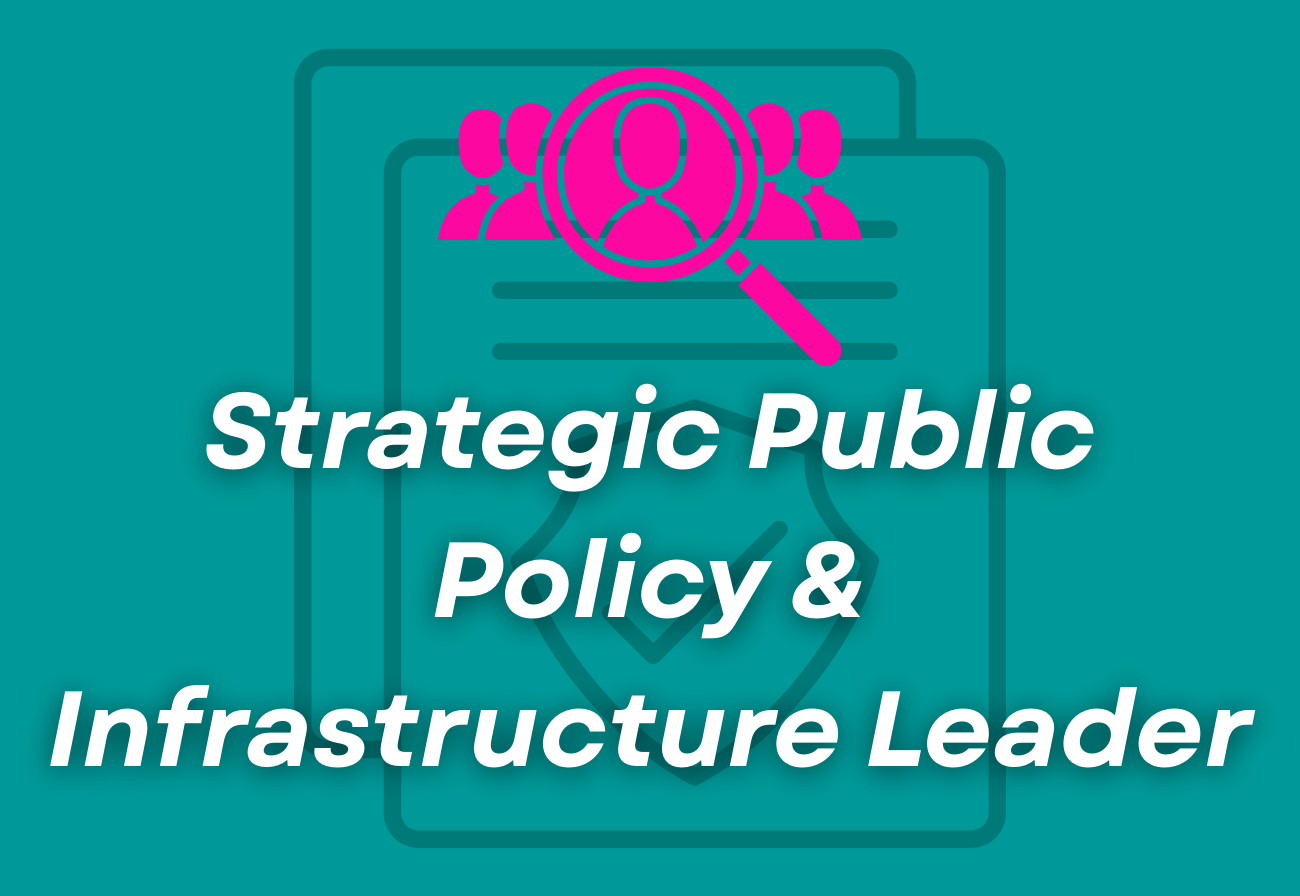 Strategic Public Policy &amp; Infrastructure Leader