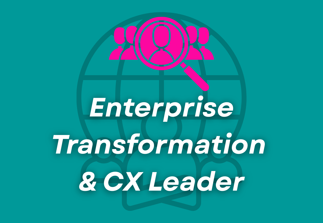 Enterprise Transformation &amp; CX Leader | Director-Level Program Management