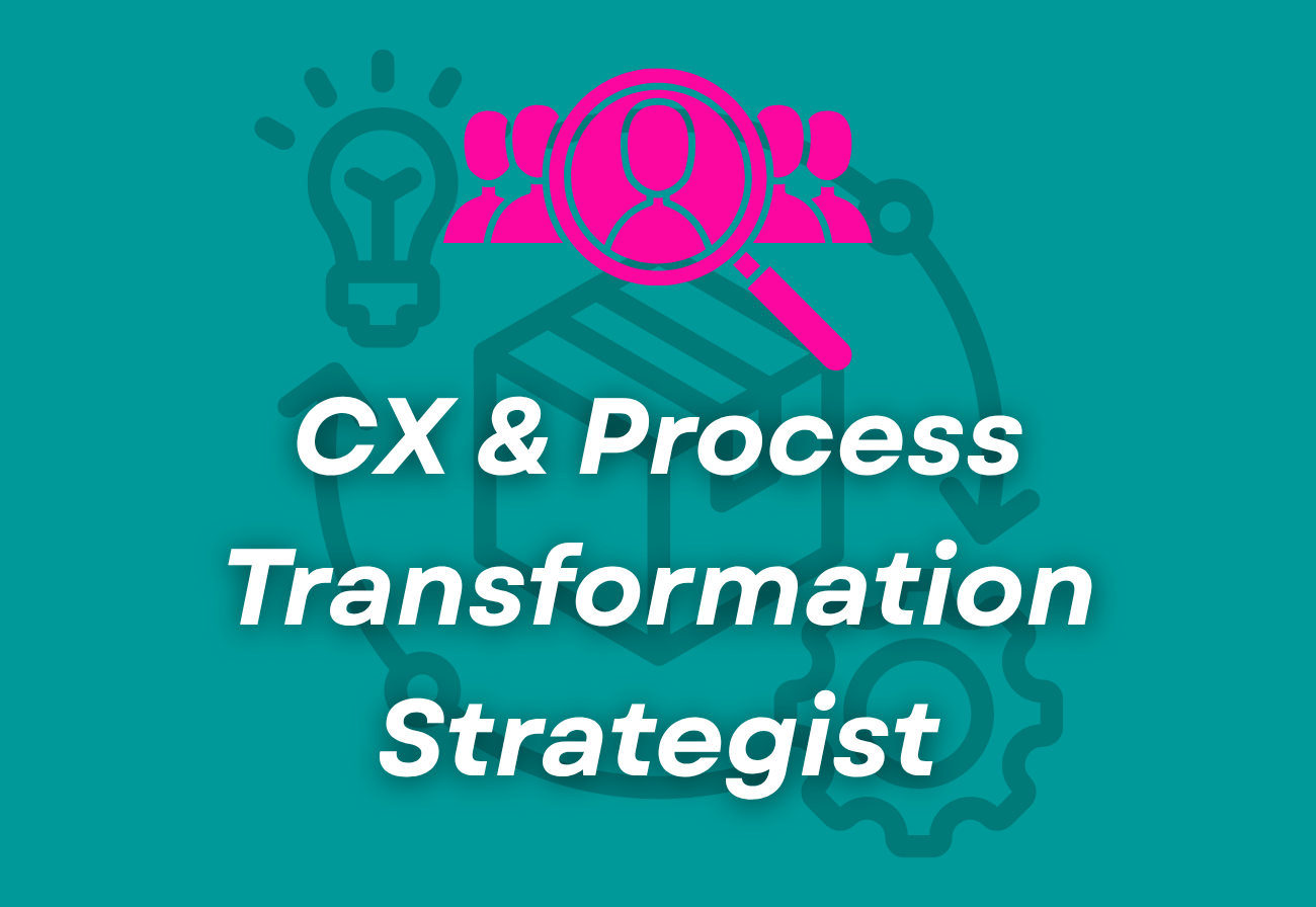 Customer Experience &amp; Process Transformation Strategist