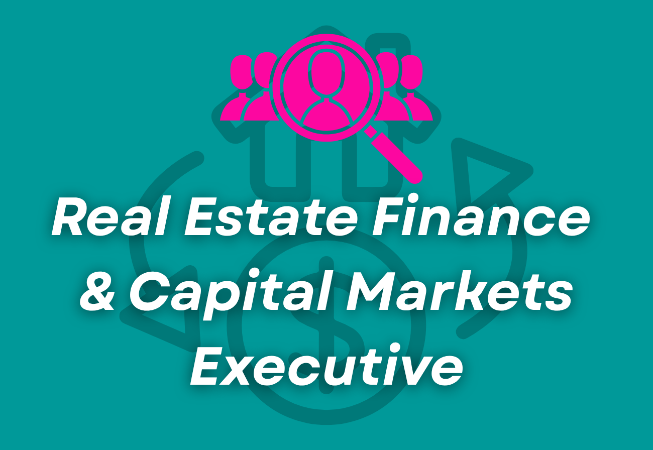 Commercial Real Estate Finance &amp; Capital Markets Executive