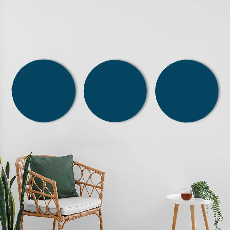 *ACRYLIC ONLY* 3 Sphere Wall Arts: (3) 20x20"