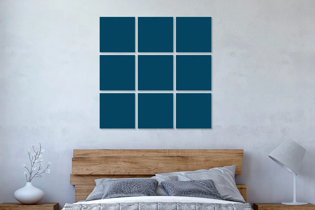 9 Wall Arts: (9) 12x12"