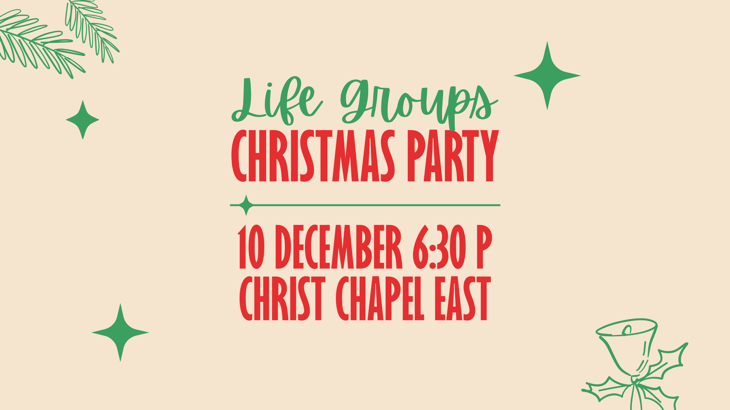 Life Groups Christmas Party