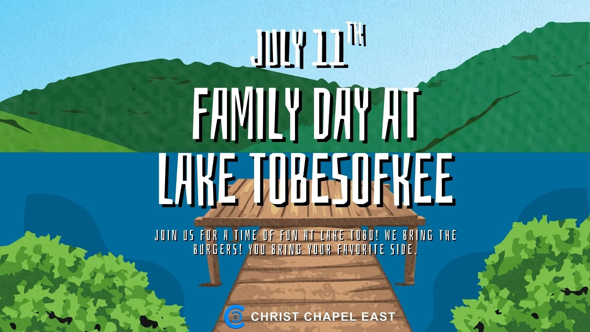 Family day at Lake Tobesofkee