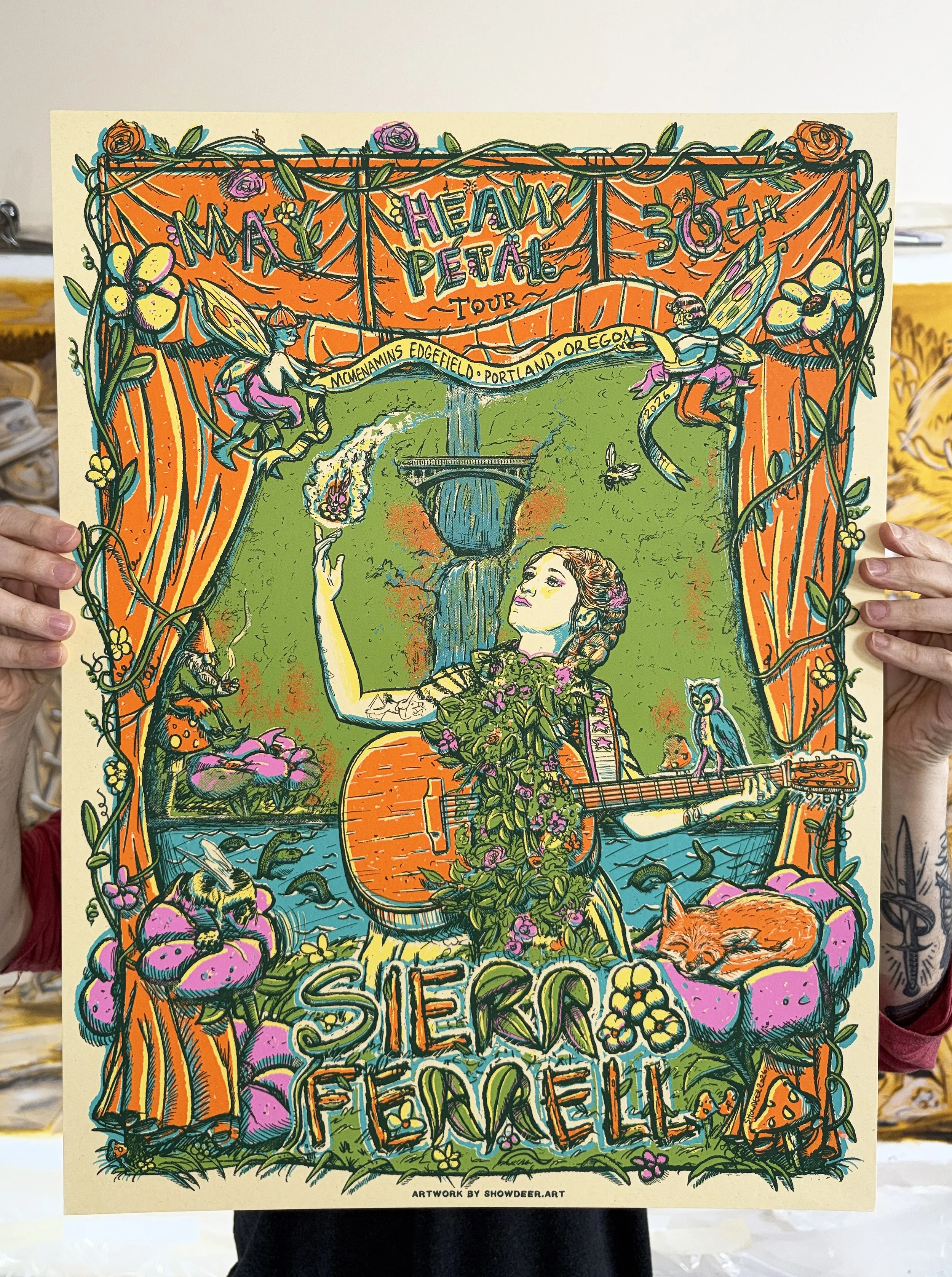 The Black Keys Poster Live at Red Rocks, May 27th, 2025 — SHOWDEER