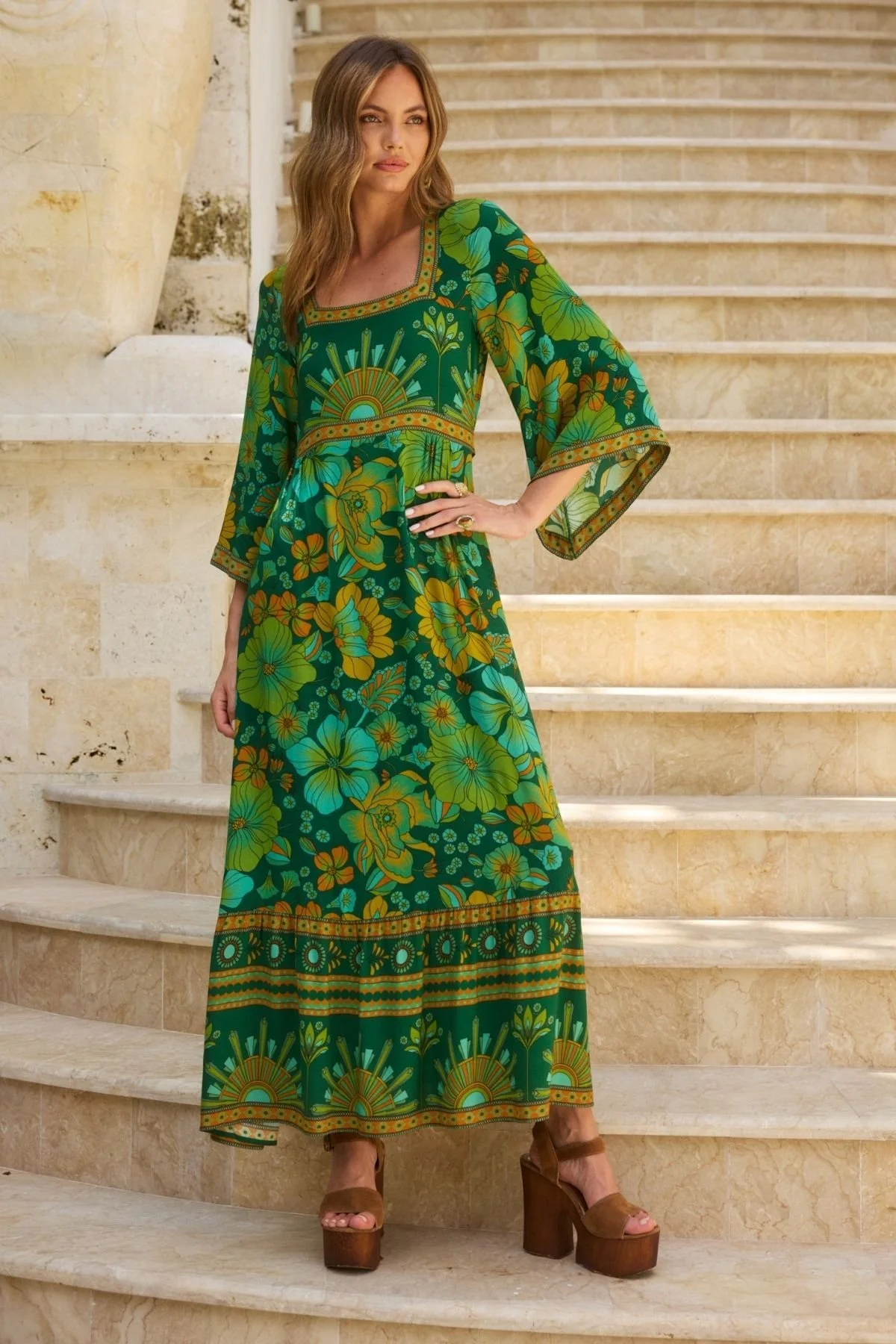Nine Lives Bazaar Addison Midi Dress - Lilac — Meadow Collective