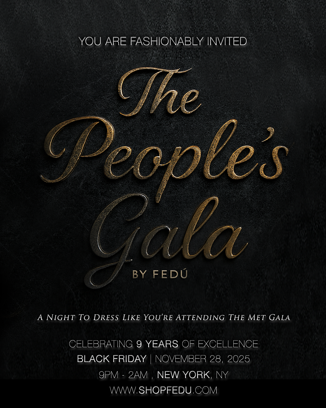 FEDÚ Presents The People’s Gala