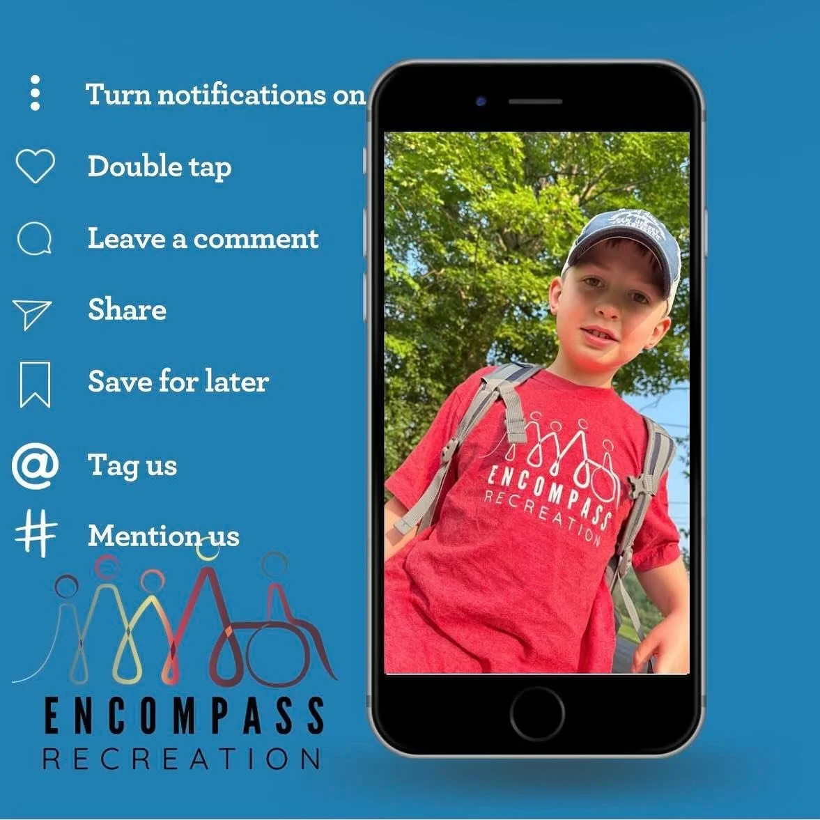 DID YOU KNOW one of the best and most helpful things you can do for an organization is engage with their social media page?!
&bull;like
&bull;share
&bull;comment
&bull;react
&bull;tag

We appreciate y&rsquo;all so much!!

www.encompassrec.com

#inclu
