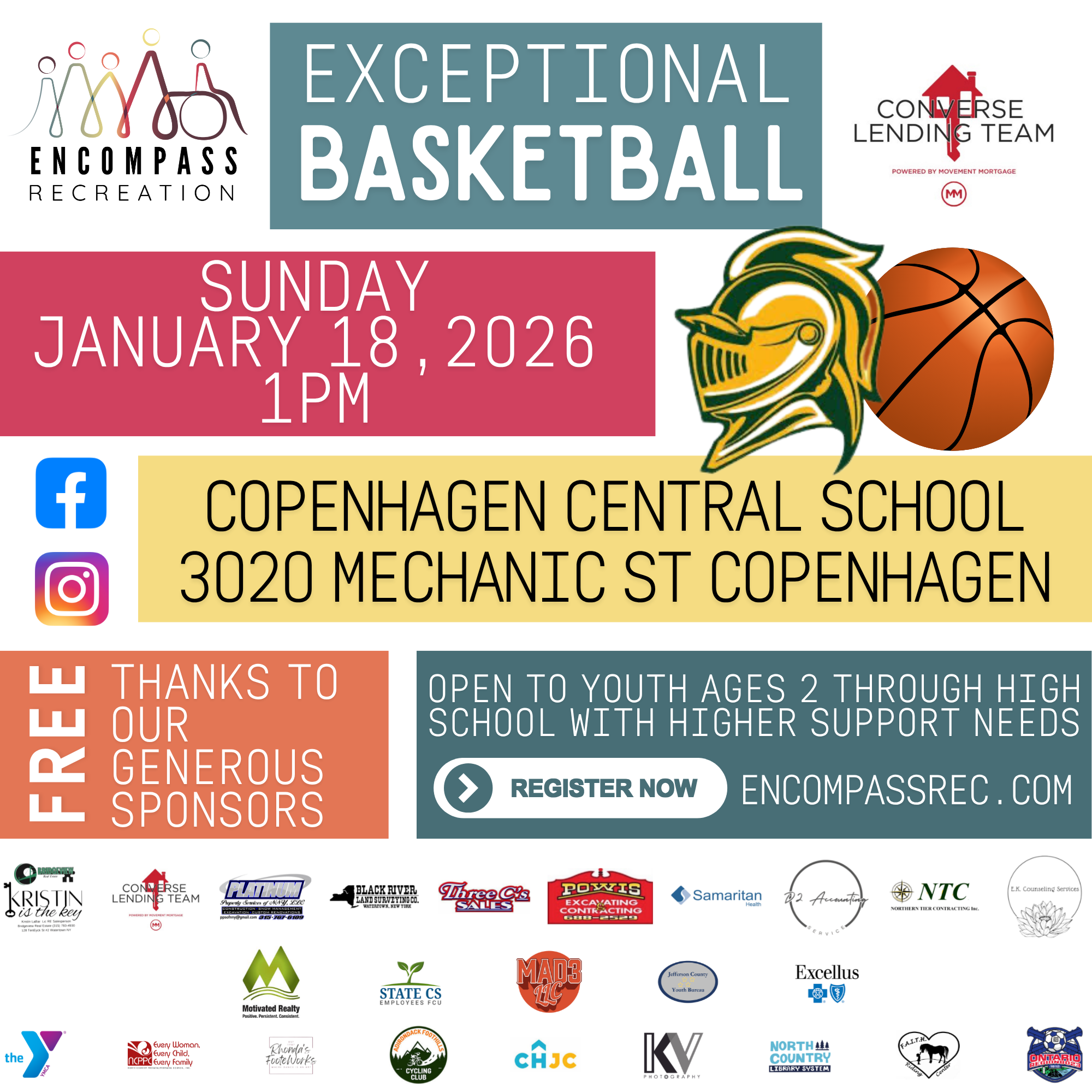 Basketball sponsored by Converse Lending
