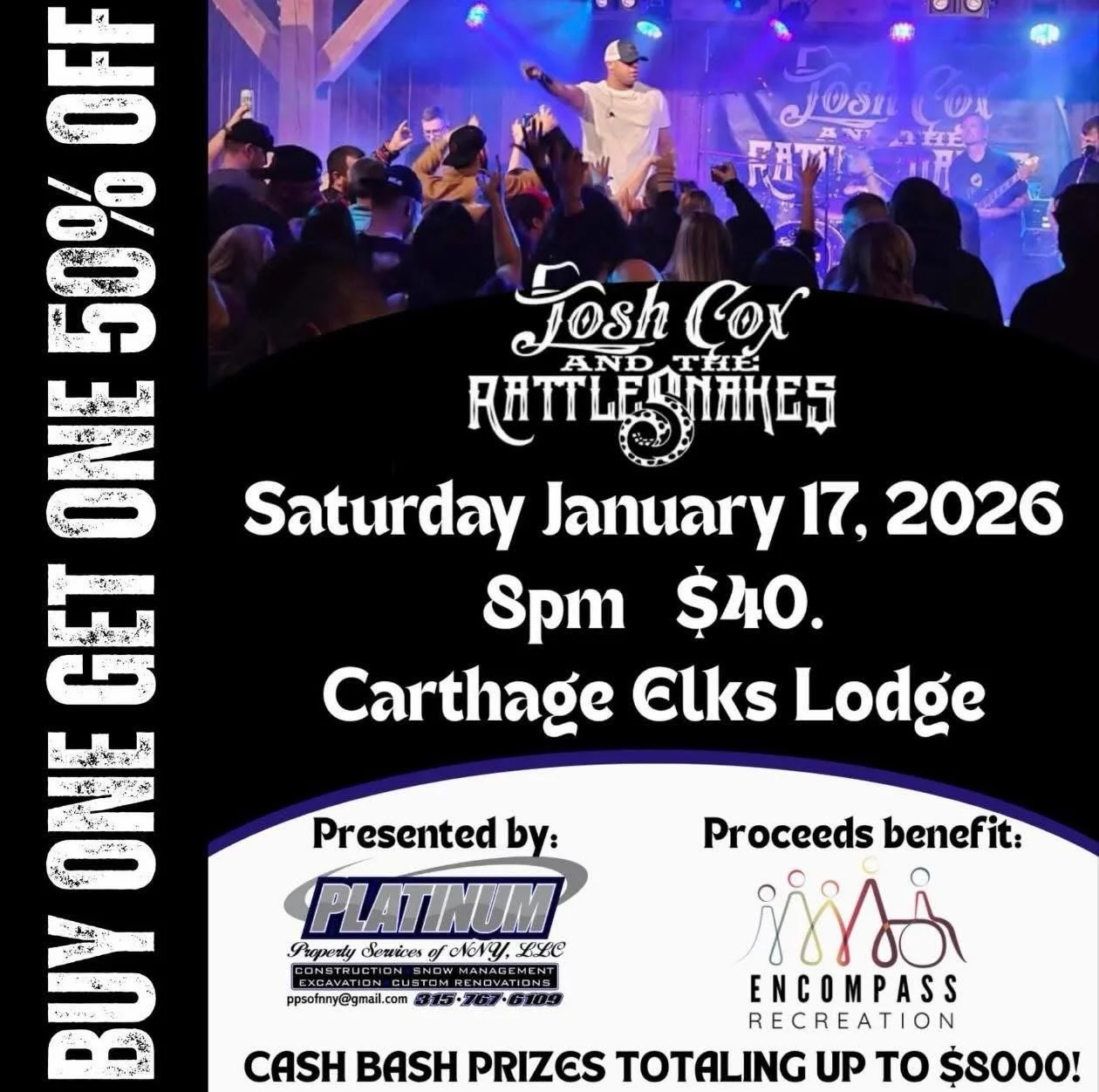 UPDATE: Yep&hellip; it&rsquo;s STILL live today 😅

The coupon is still valid&mdash; so we&rsquo;re rolling with it!

Guess it&rsquo;s still your lucky day(s) 🎉

Just this weekend..
🎟️ Buy one ticket, get the second 50% OFF
💻 Online purchases only