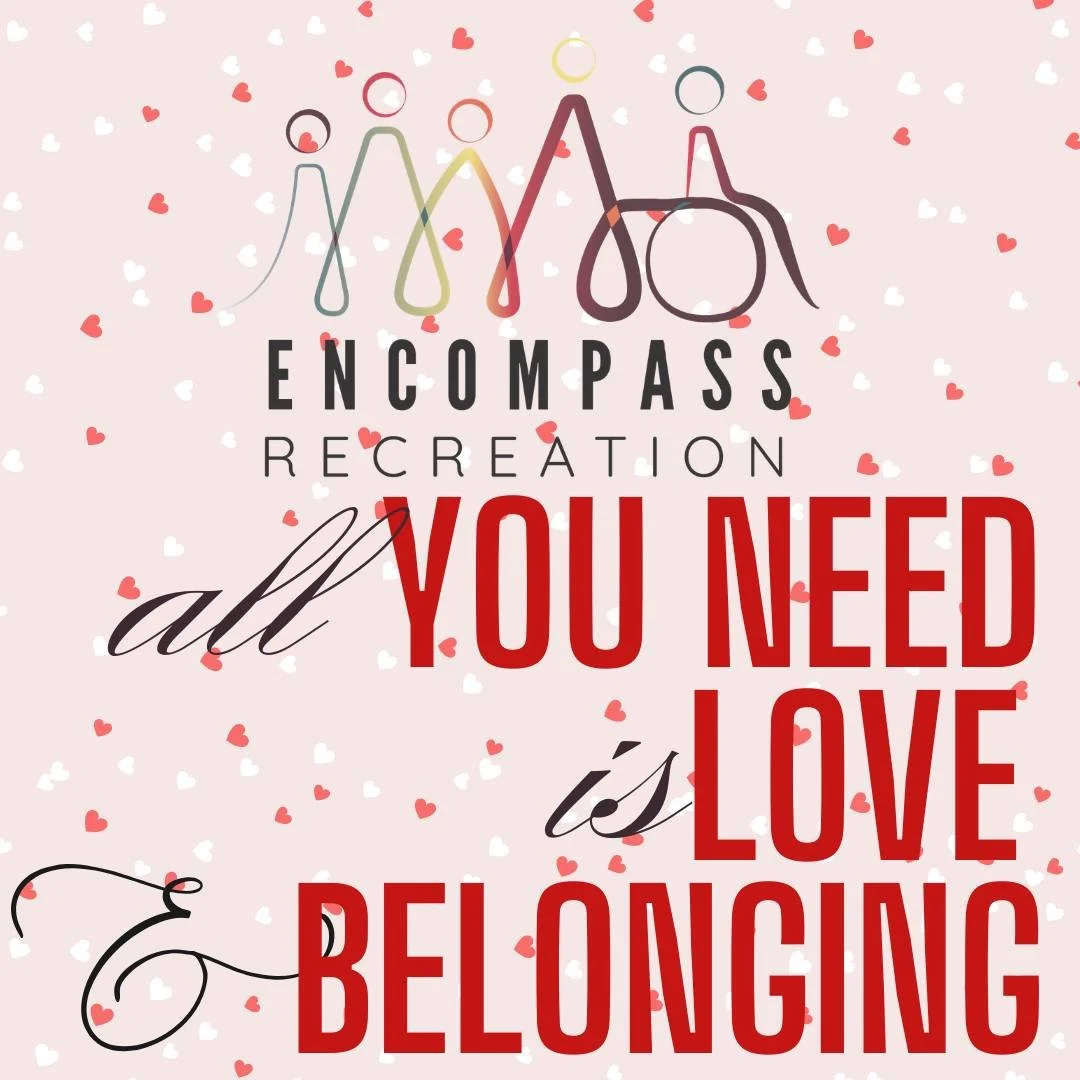 💌 All you need is..........
At Encompass Recreation, this isn&rsquo;t just a message....it&rsquo;s our mission.
Every child deserves a place where they feel seen, safe, and celebrated for who they are.
This Valentine&rsquo;s Day, we&rsquo;re sending