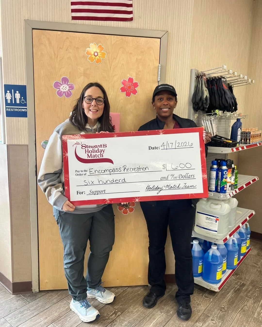 Feeling really grateful 💙

We were lucky enough to receive support from the Stewart&rsquo;s Holiday Match Program this year&mdash;and it means a LOT.

Every dollar donated locally gets matched, which makes a huge impact for organizations like ours. 