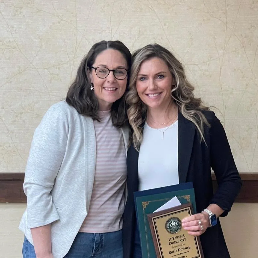Today, our friend Katie Downey was recognized with the &ldquo;It Takes a Community&rdquo; award in recognition of her leadership in bringing the EPIC (Everyone Plays in our Community) program through Ontario AYSO
to Northern New York.

What started a