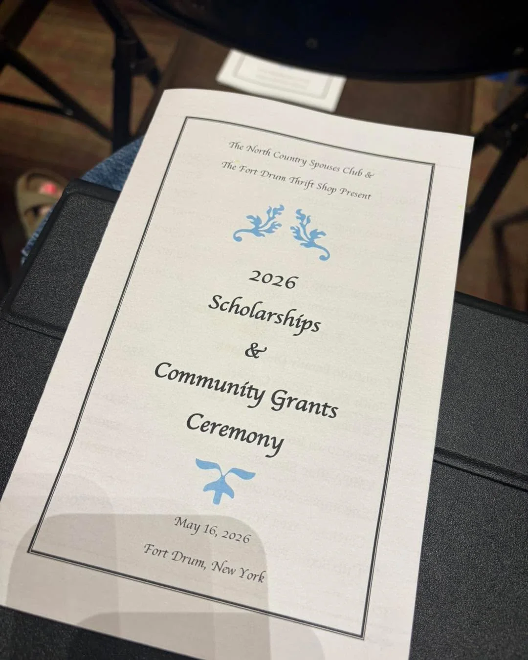 We are incredibly honored and grateful to receive grant funding from both the Fort Drum Thrift Shop and the North Country Spouses Club. 

Their generosity helps us continue giving back to our community and expanding the resources and opportunities we
