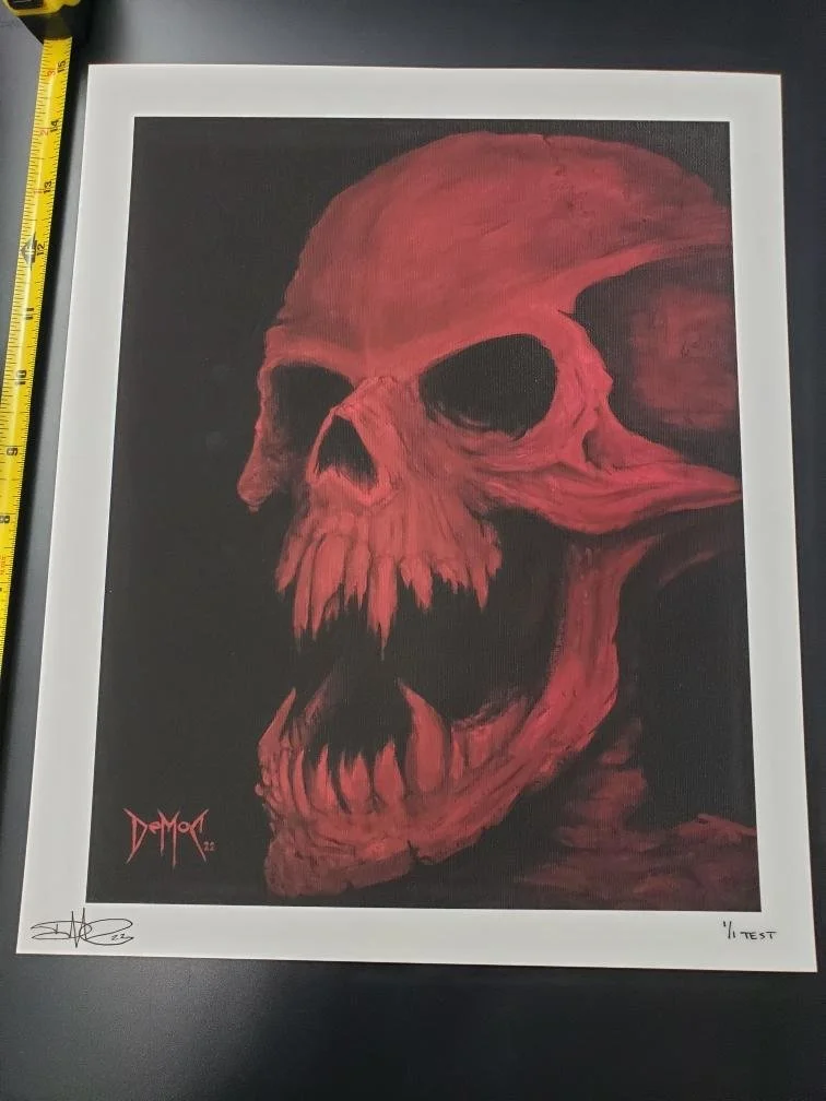 "Wraith"  1/1 watercolor test